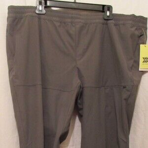 ALL IN MOTION MEN'S SIZE XXL JOGGER GRAY NEW ATHLEISURE ZIP POCKETS